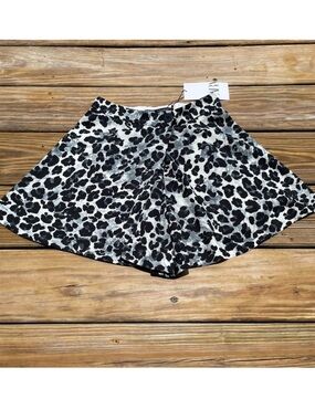 Zara Zebra Print Skort